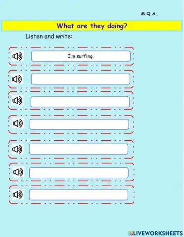 What are they doing?