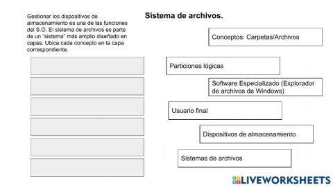 Sistema de archivos