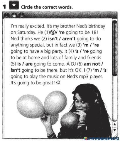 Grammar verb be and going to by Teacher Kasim