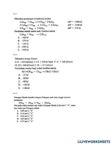 Seleksi KSM ke 2 Sekolah