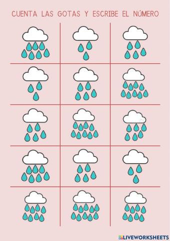 Los números hasta el 10