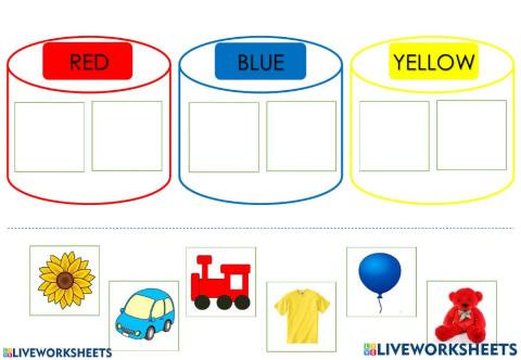 Learn 3 primary colours