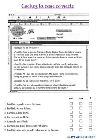 Compréhension des écrits