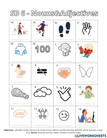 Adjectives 6