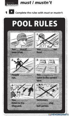 Must Vs. mustn't Grammar lesson by TEacher Kasim