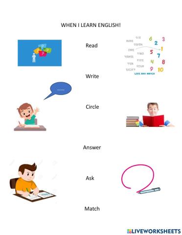 When I learn English