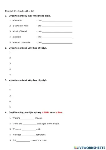 Srovnávací test - 6. ročník - červen 2023