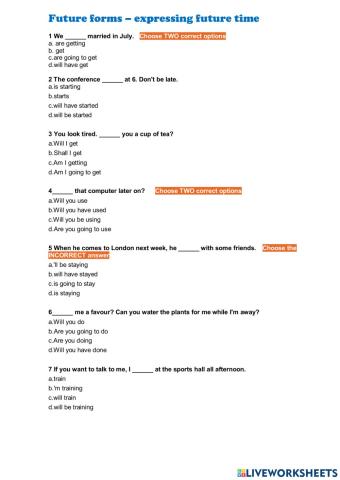 WW4 Unit 4 Future meaning