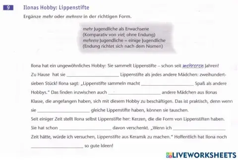 Ausblick L4 AB9 Stress mehr-mehrere