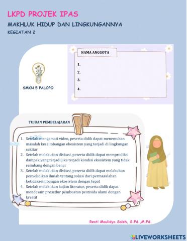 Lkpd keseimbangan ekosistem