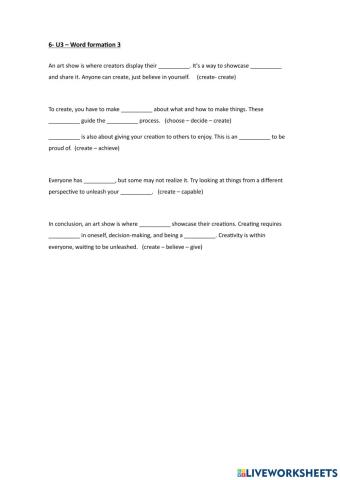 6- u3 Wordformation 3