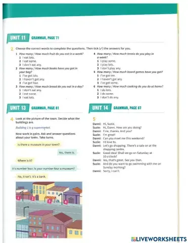 Prepare a1 level 1 page 125