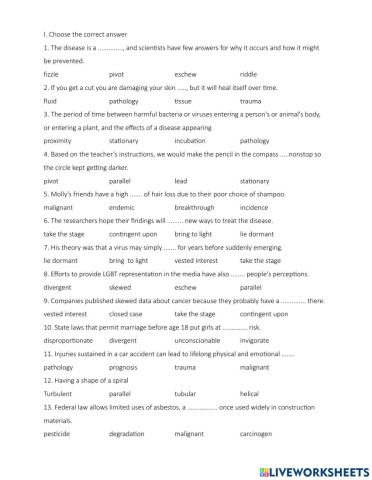 Trs601 review vocab fe