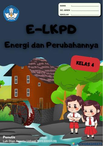 E-LKPD Energi dan Perubahannya