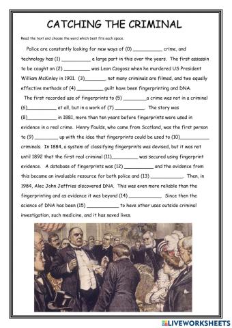 Cathching the Criminal Use of English