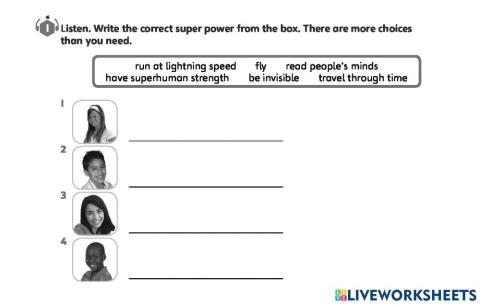 Super powers - Big English 6