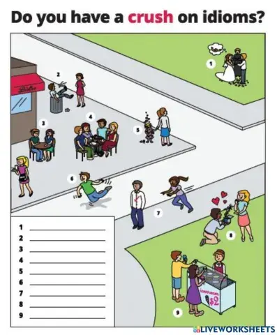 Do you have a crush on idioms ?