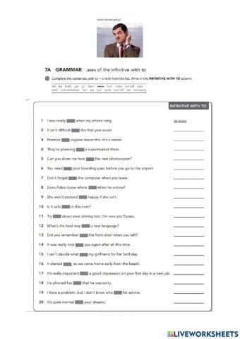 Unit 7  REVISION - GRAMMAR