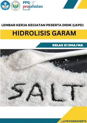 Hidrolisis Garam