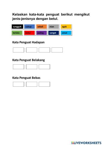 Kuiz uji minda : kata penguat