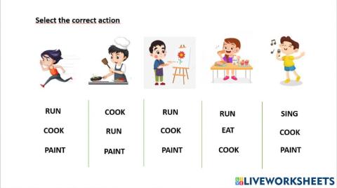 Los verbos en ingles