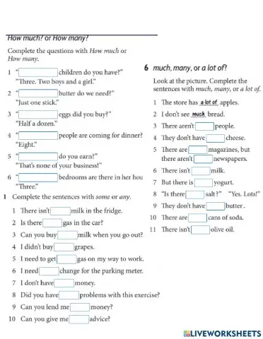 Countable and Noncountable
