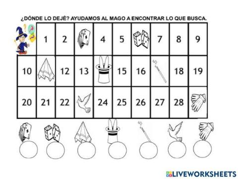 Descubro los números mágicos parte 2