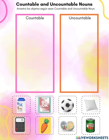 Countable and Uncountable Nouns