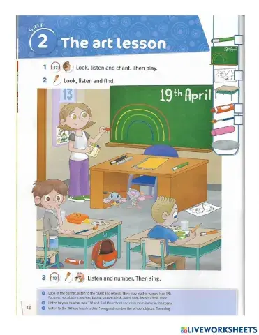 Unit 2 The art lesson