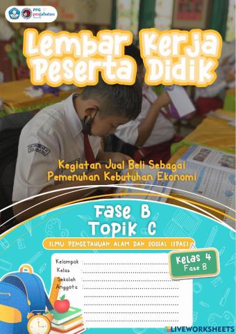 LKPD IPAS FASE B Kegiatan Ekonomi