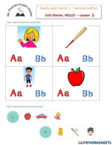 Ms.Phuong-FF1-Unit Starter Lesson 5