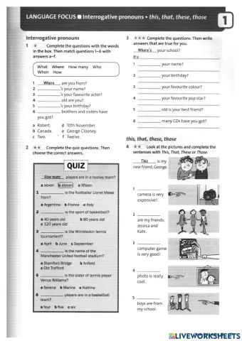 Practice wh questions