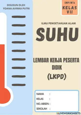 LKPD Suhu SMP-MTs Kelas 7