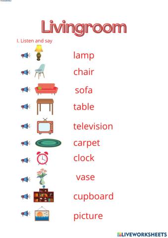 Things in the living room