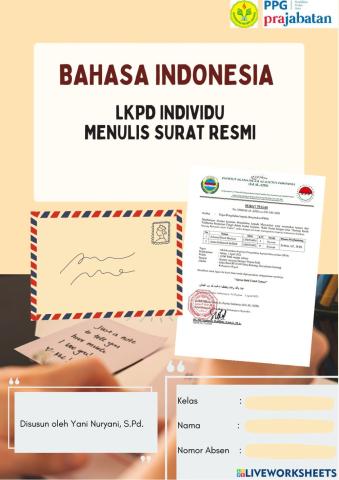 Lkpd individu unsur surat resmi