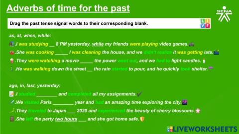 Time Adverbs