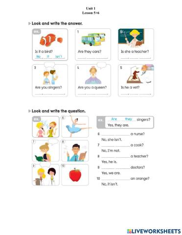 My first grammar 1- U1- lesson 5