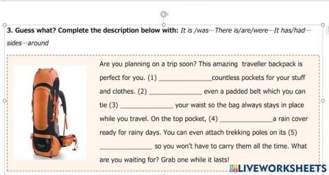 It is Vs. It was -There is - there are - there were by Teacher Kasim