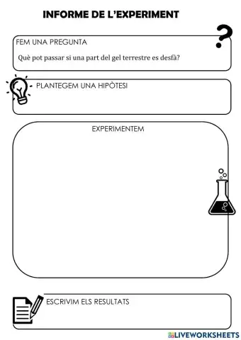 Experiment canvi climàtic