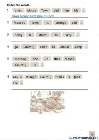 Town mouse and Country Mouse