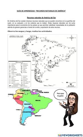 Guía recursos renovables y no renovables