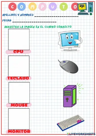 Partes de la computadora