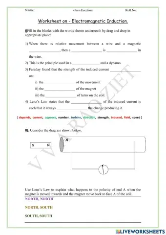 Electromagnetic induction