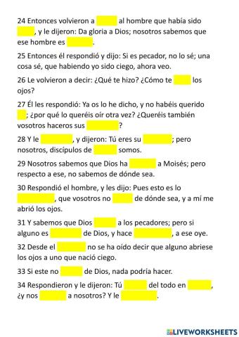 El ciego de nacimiento