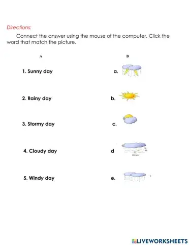Types of weather