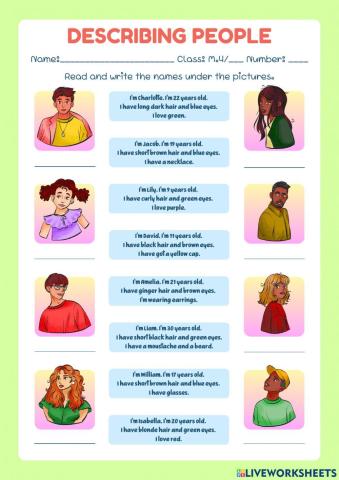 Describing People