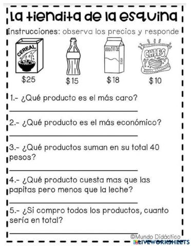 La tiendita de la esquina