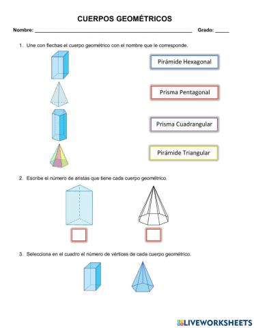 Cuerpos Geométricos
