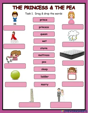 The Princess and the Pea 4 Activities