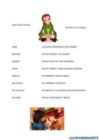 Anne la de las tejas verdes